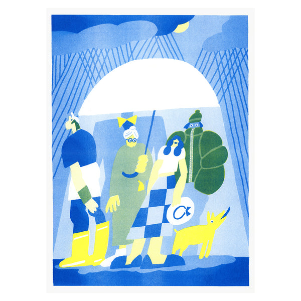 APRIL A3 riso print