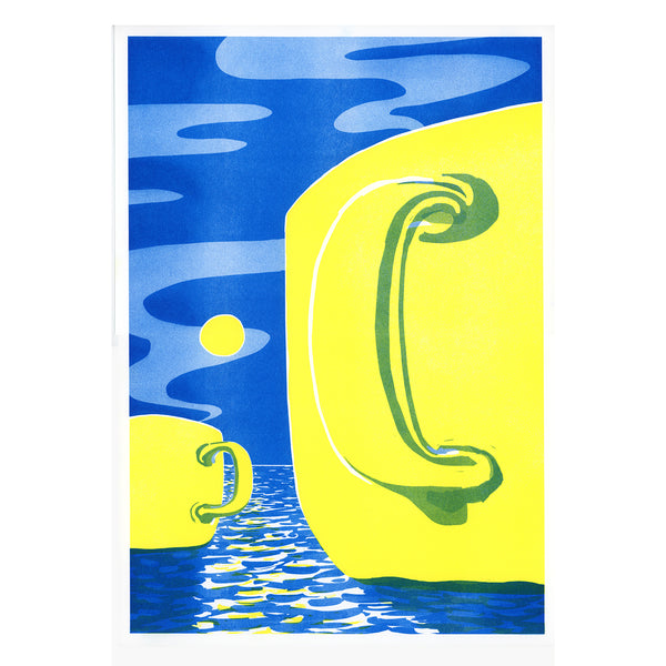 BAIA DI TAZZE A3 riso print