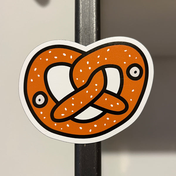 Brezel magnet