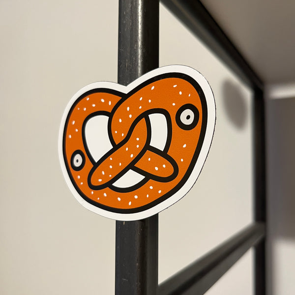 Brezel magnet