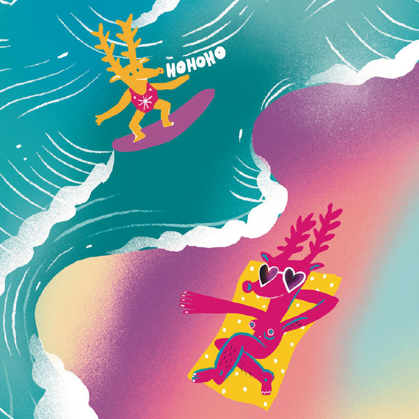 TROPICAL XMAS christmas card