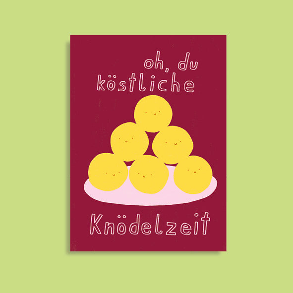 KNÖDELZEIT christmas card