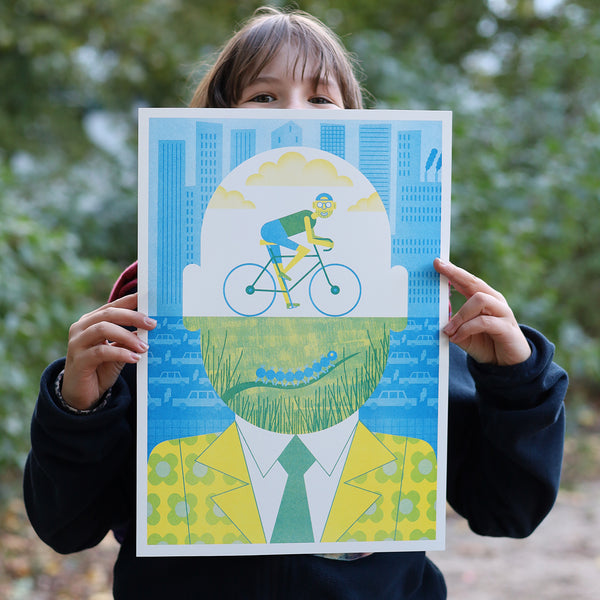 HEADSPACE A3 riso print