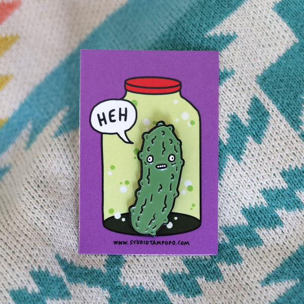 GURKE enamel pin