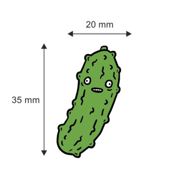 GURKE enamel pin