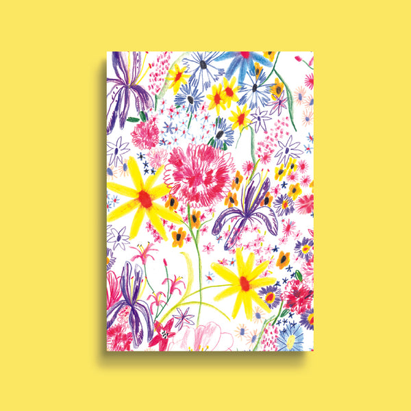 BLUMENWIESE greeting card