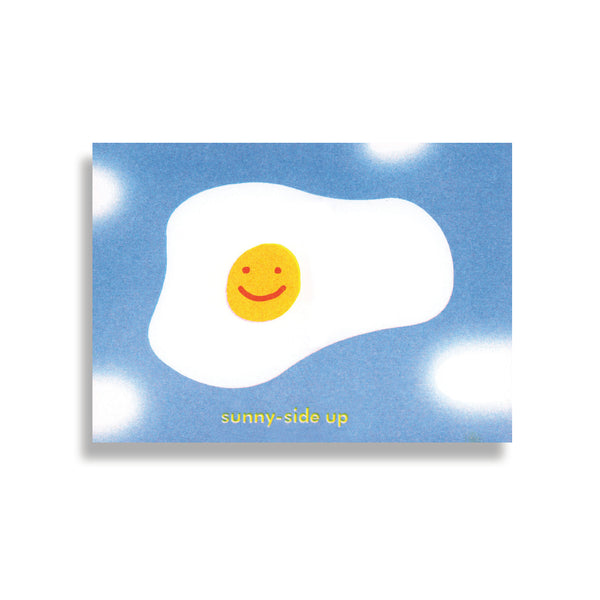 SUNNY SIDE UP postcard