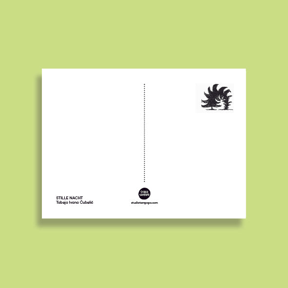 STILLE NACHT Christmas postcard