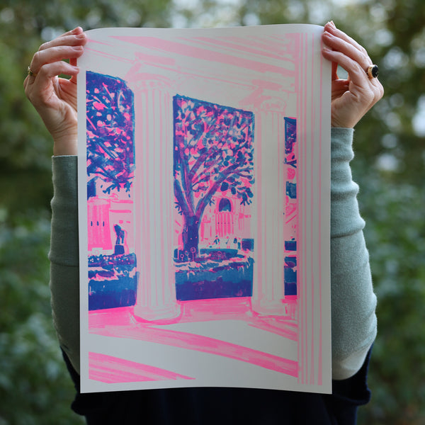 MUSEUMSINSEL A3 riso print