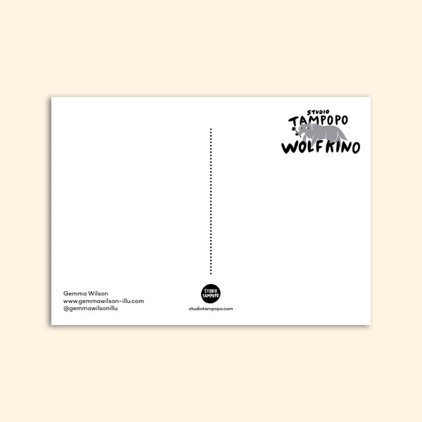 PETER PANDEMIC postcard