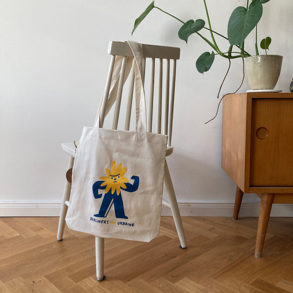 【Donation】BERLINERS FOR UKRAINE tote bag