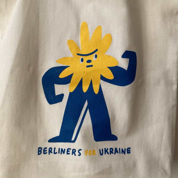 【Donation】BERLINERS FOR UKRAINE tote bag