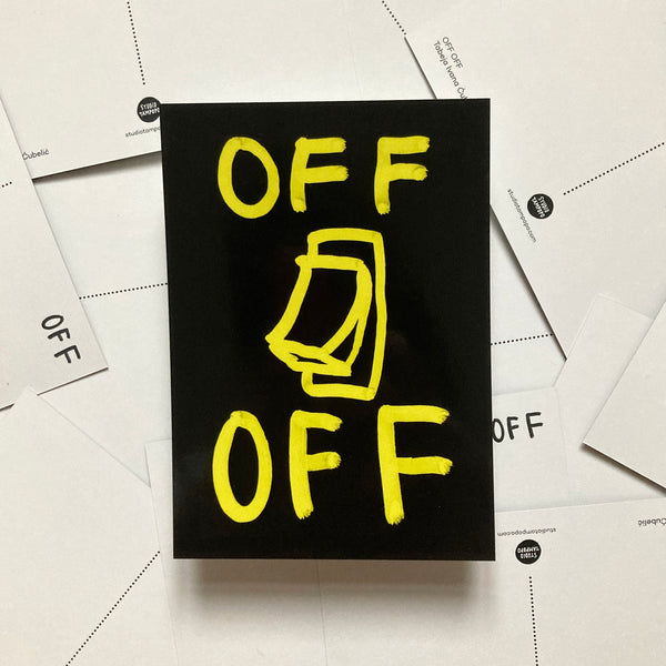 OFF OFF postcard