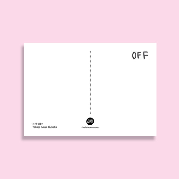 OFF OFF postcard