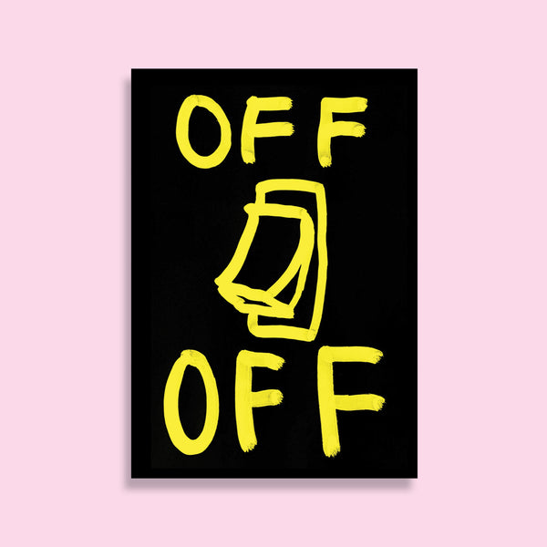 OFF OFF postcard