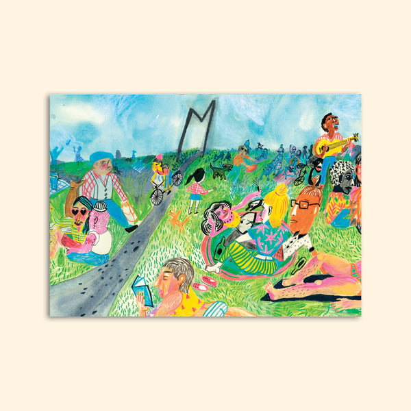 BERLIN DE MIS AMORES set of 5 postcards