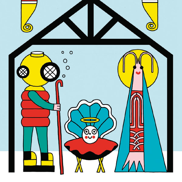 A CRABULOUS CHRISTMAS christmas card