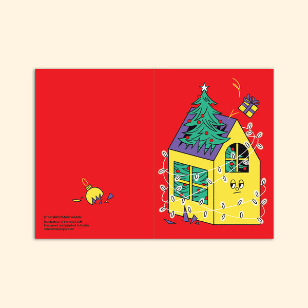 IT'S CHRISTMAS! AGAIN. christmas card