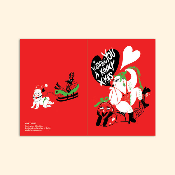 KINKY XMAS christmas card