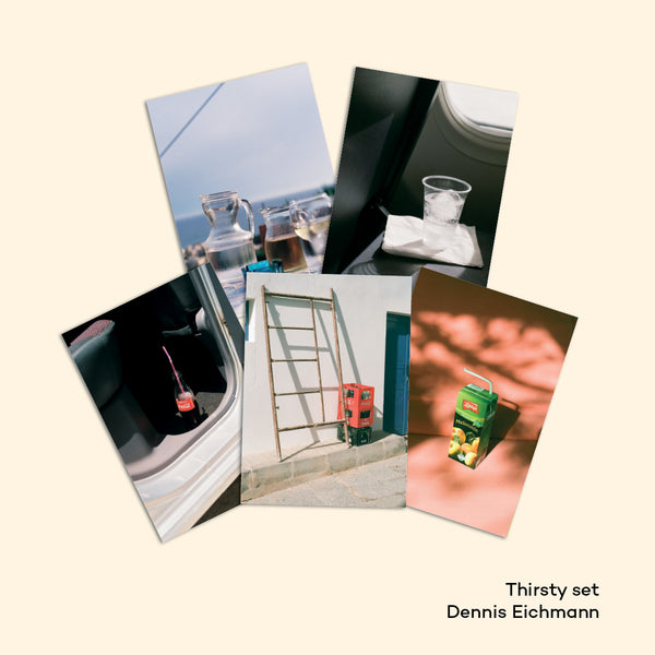 THIRSTY set of 5 postcards