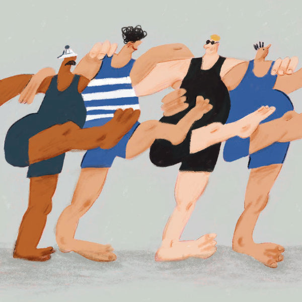 BIKINI SEASON greeting card