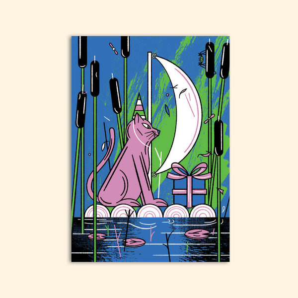 HAPPY BIRTHDAY, FROG! greeting card