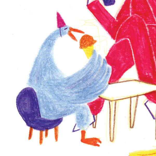 PARTY PONY greeting card