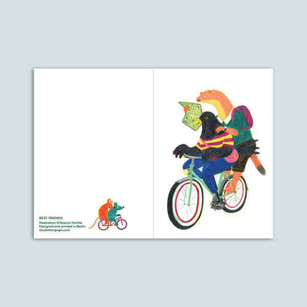 BEST FRIENDS greeting card