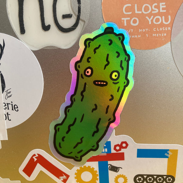 DERP GURK holographic sticker
