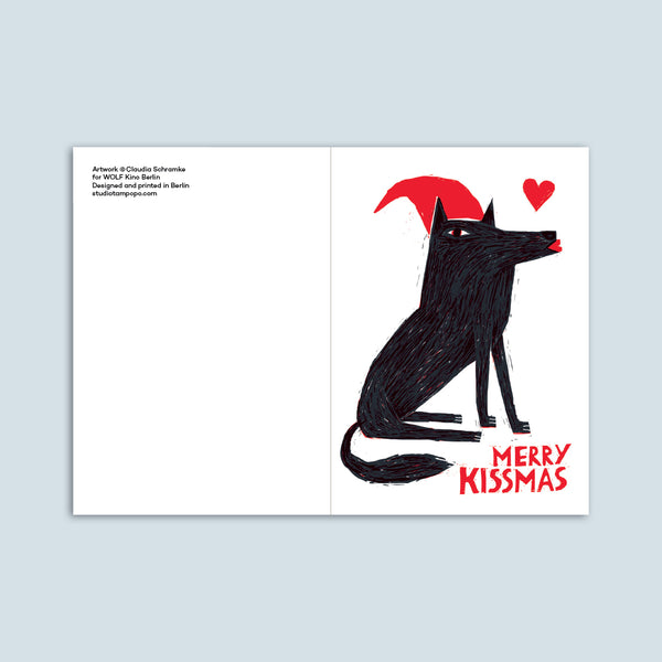 MERRY KISSMAS christmas card