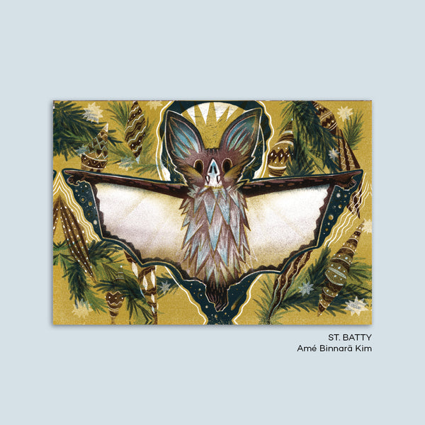 ST. BATTY christmas card