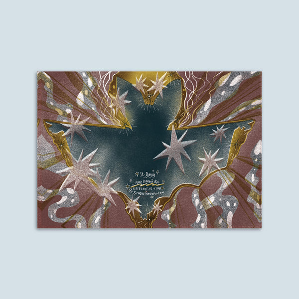 ST. BATTY christmas card