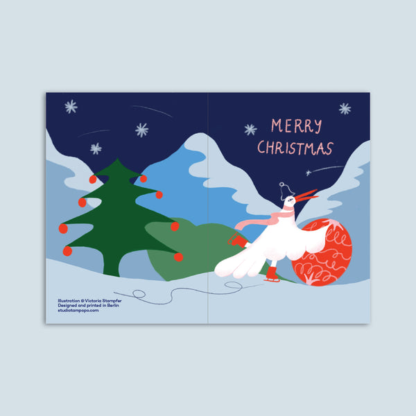 FROSTY FOLLIES christmas card