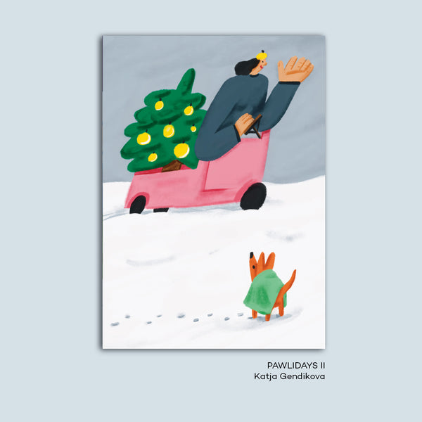 PAWLIDAYS II christmas card
