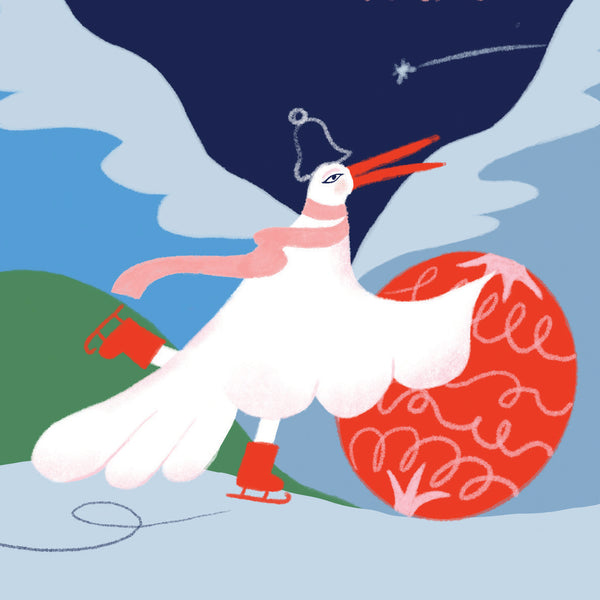 FROSTY FOLLIES christmas card