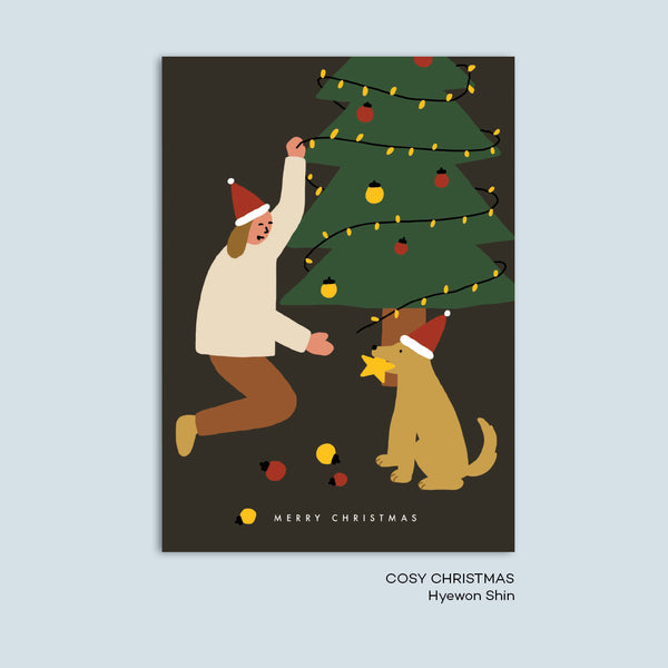 COSY CHRISTMAS christmas card
