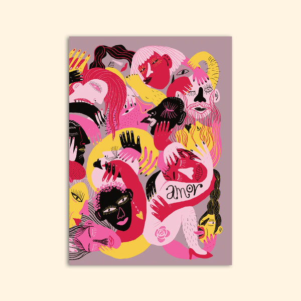 MEGA HUG greeting card