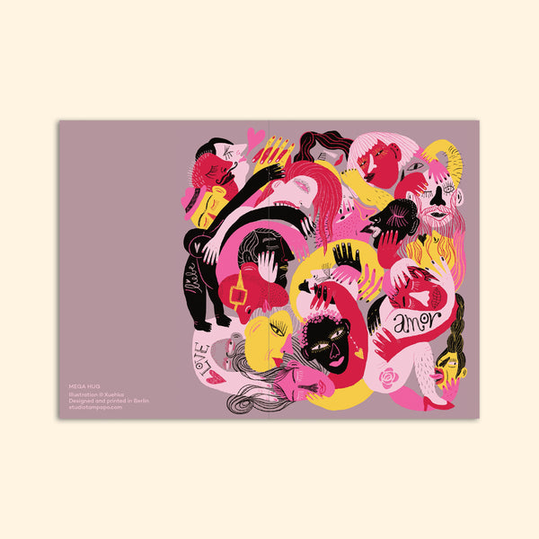 MEGA HUG greeting card