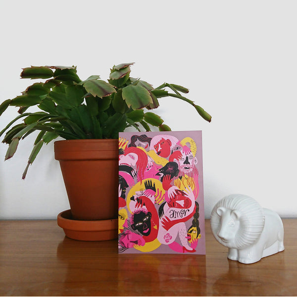 MEGA HUG greeting card