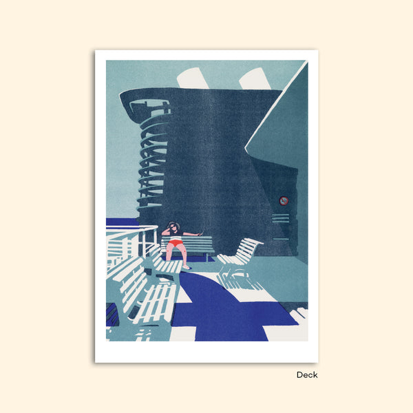 DECK postcard