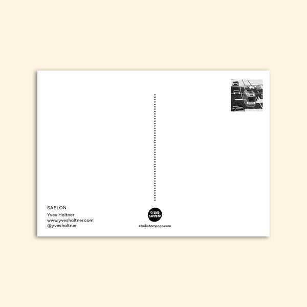 SABLON postcard