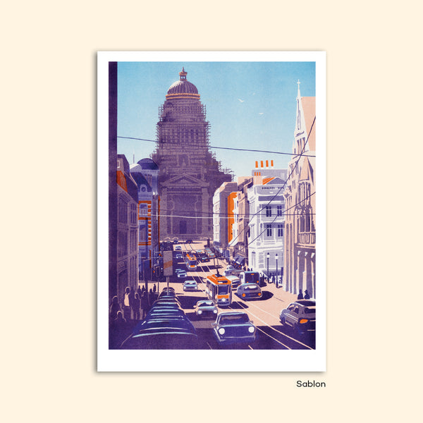 WANDERLUST set of 5 postcards