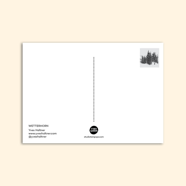 WETTERHORN postcard