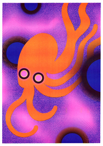 POLPO SARDO limited A2 riso print