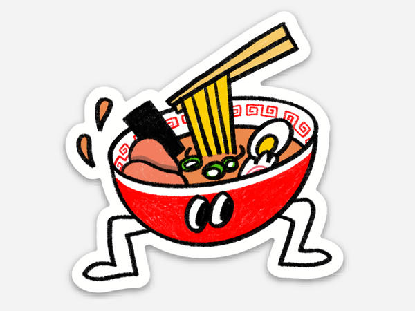 RAMEN set of 2 stickers