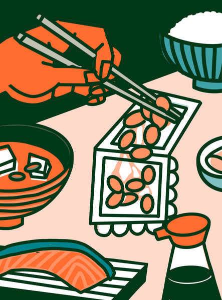 NATTO A3 riso print