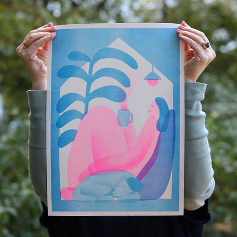 MARCH A3 riso print