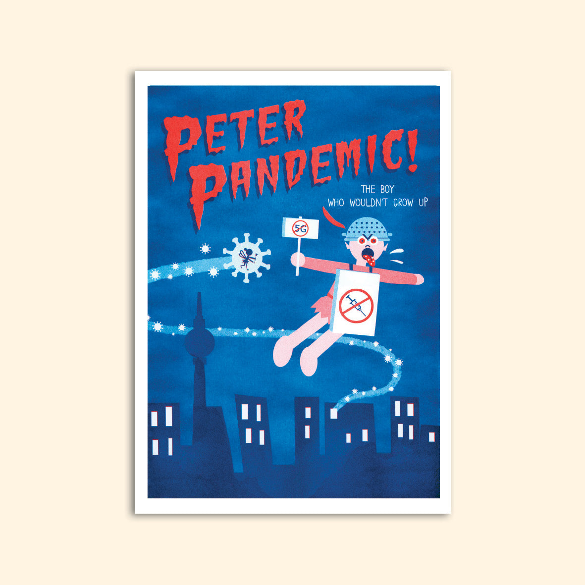 PETER PANDEMIC postcard