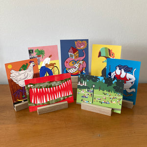 SPREAD SOME ANALOG LOVE – set of 7 postcards