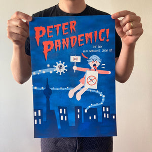 PETER PANDEMIC riso poster